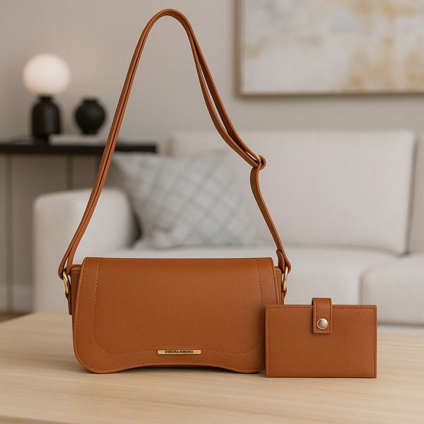 Kit Cecilia + Carteira Caramelo