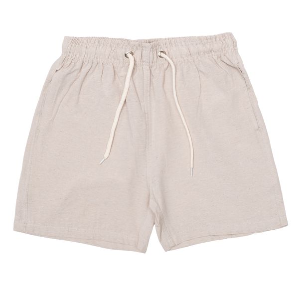 Short Linho Bege