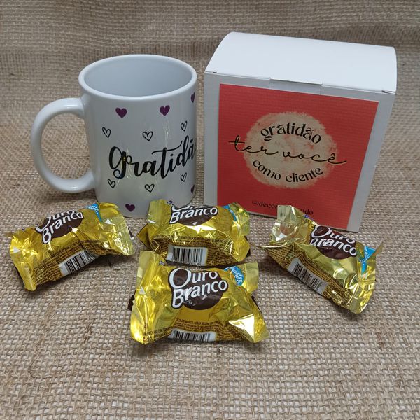 Caneca com Chocolates