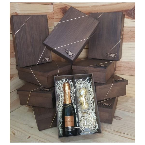 Caixa Personalizada para Padrinhos