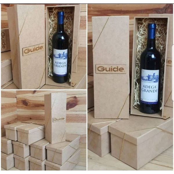 Cases De Clientes - Caixa para Vinho com Logotipo
