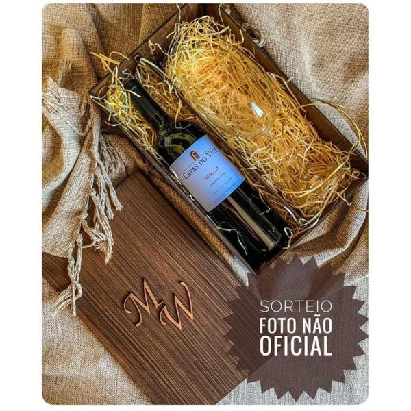 Caixa para vinho personalizada