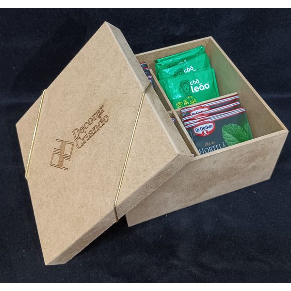 Caixa personalizada a laser