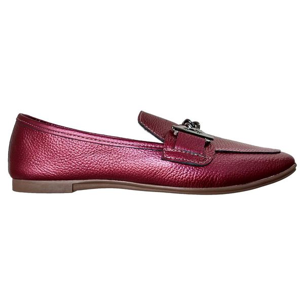 Sapatilha Feminina Couro Bovino Vermelho