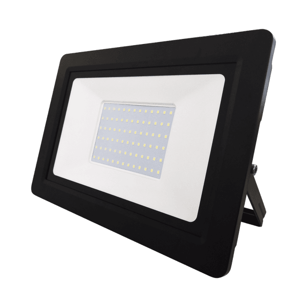 Projetor Refletor Led 50W 6500K Preto 17X15cm Bronzearte