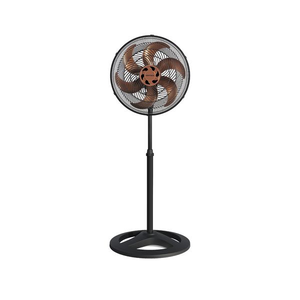 VENTILADOR OSCILANTE COLUNA 6P 50CM PRETO BRONZE 127V VENTISOL