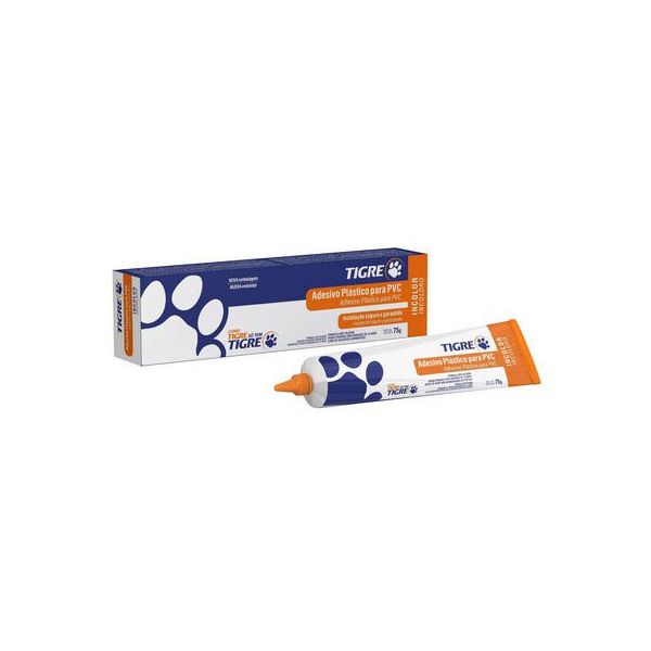 ADESIVO PLÁSTICO PARA PVC INCOLOR 75G TIGRE