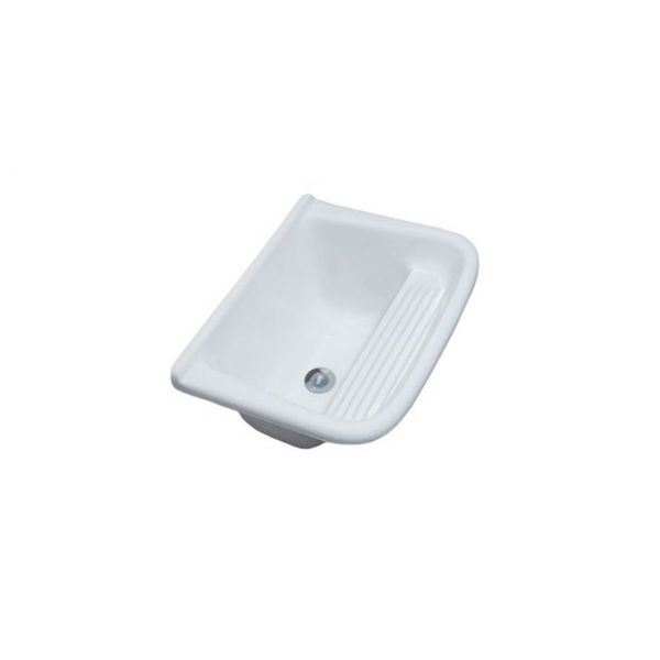 TANQUE MARMO DECORALITA 50X40 BRANCO GELO