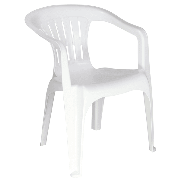 CADEIRA DE PLASTICO SEM BRAÇO TRAMONTINA TORRES BRANCO