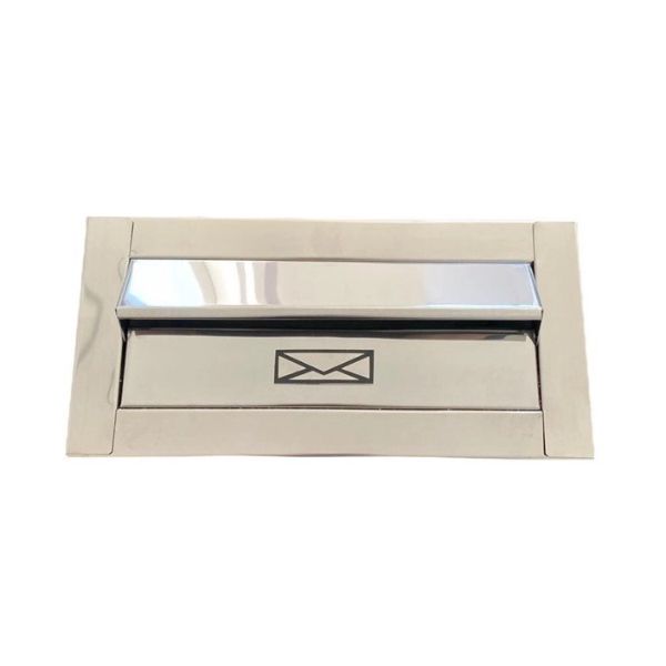 CAIXA DE CORREIO EM INOX 30X15CM PARA EMBUTIR INOX