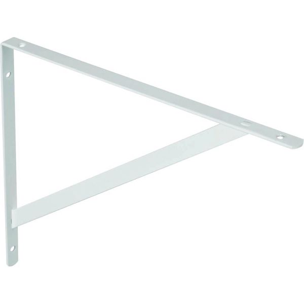 CANTONEIRA SUPORTE PRATELEIRA TIPO MÃO FRANCESA 40CM BRANCO
