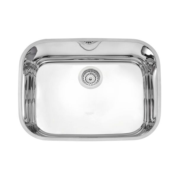 Cuba embutir cozinha Tramontina Lavínia em Aço Inox Alto Brilho 48x34 cm