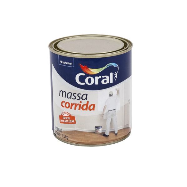 MASSA CORRIDA PVA 0,9L CORAL