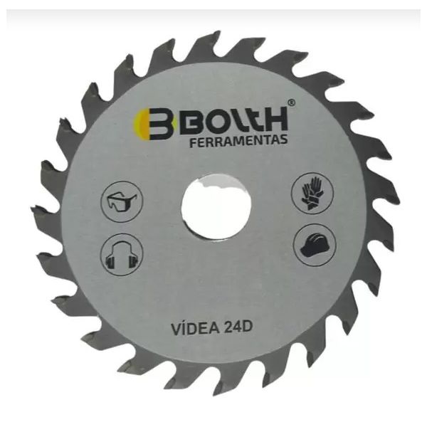 DISCO DE VÍDEA PARA MADEIRA 4.3/8 110MM 24 DENTES F20 BOLTH