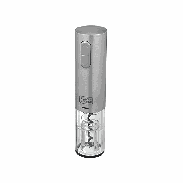 ABRIDOR DE VINHO EM INOX RECARREGAVEL W10