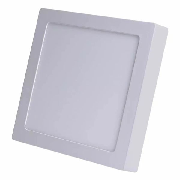 PAINEL LED QUADRADO SOBREPOR 18W 22CM 3000K AVANT