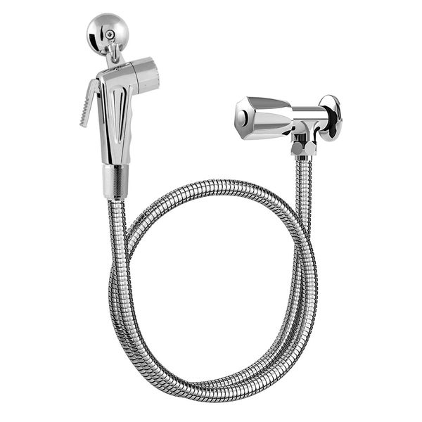 Ducha Higiênica Banheiro Lavabo Bolth Gatilho ABS Cromado
