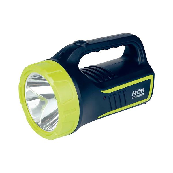 Lanterna Holofote Recarregável Power Led 265 Lms Mor Luz Br