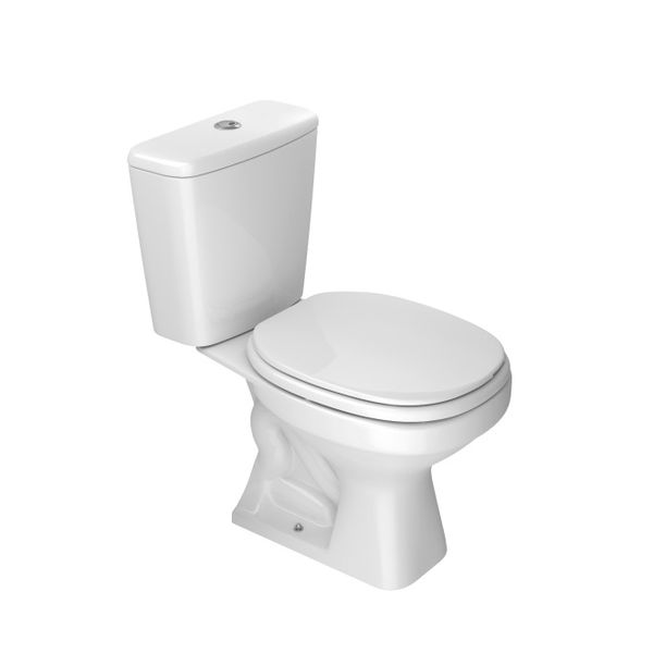 BACIA VASO ACOPLADO + CAIXA DECA ASPEN DUALFLUSH BRANCO