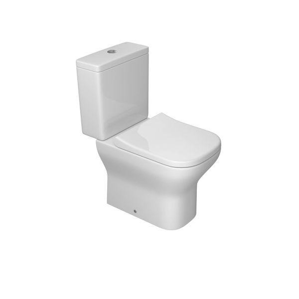 BACIA VASO ACOPLADO COM CAIXA DECA AXIS DUALFLUSH BRANCO