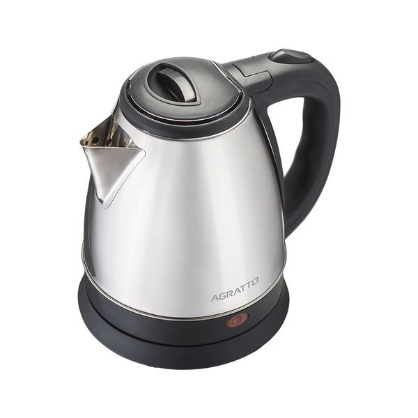 Chaleira elétrica Agratto inox 127V 1.8L