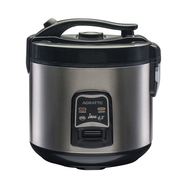 Panela Elétrica Arroz e Legumes Inox 6 Xícaras 400W 127V
