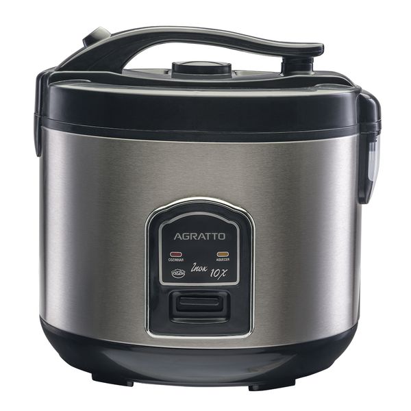 Panela Elétrica Arroz e Legumes Inox 10 Xícaras 1000W 127V