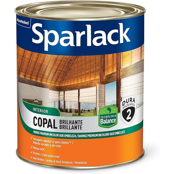 VERNIZ SPARLACK EXTRA COPAL 0,9L