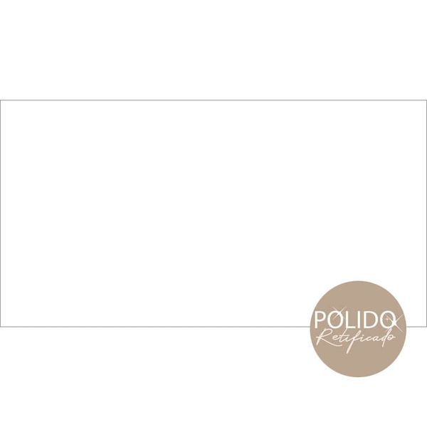 PISO FORMIGRES BRANCO POLIDO RETIFICADO 60X120 