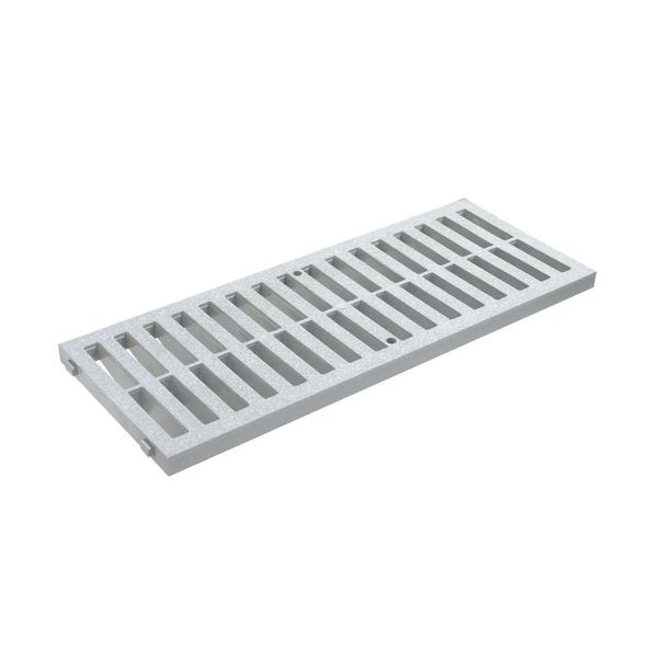 GRELHA PARA CALHA DE PISO CINZA 20X50CM - 3 TON