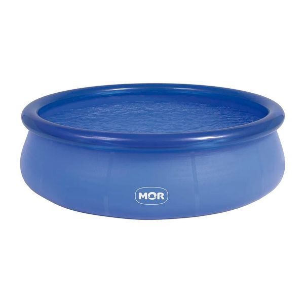 Piscina Inflável Redonda Mor 3400L Cor Azul