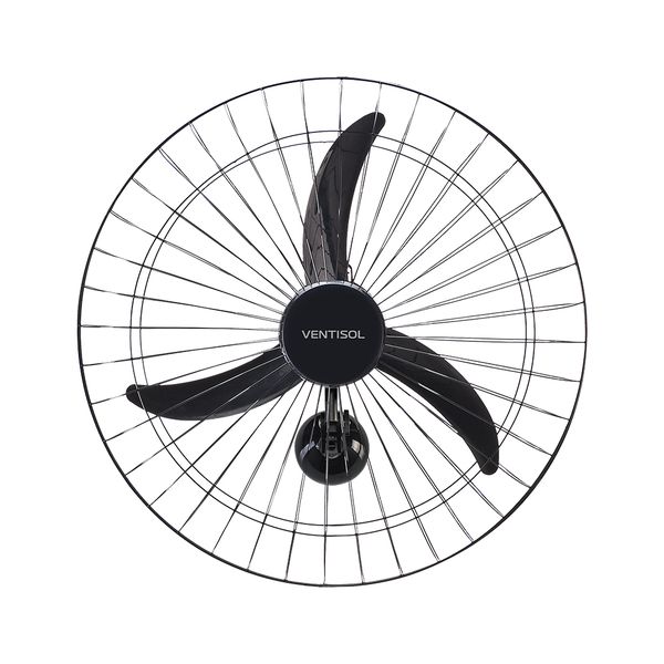 Ventilador de Parede New 60cm Preto 127 147W Ventisol