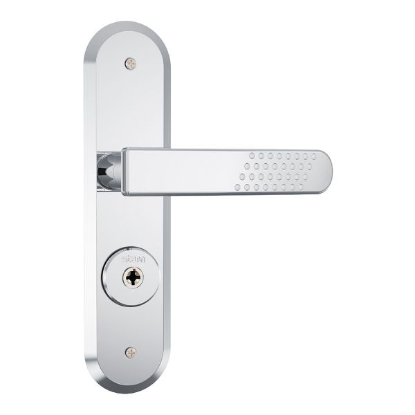 Fechadura Externa 1800/21 Tetra Espelho Inox Stam