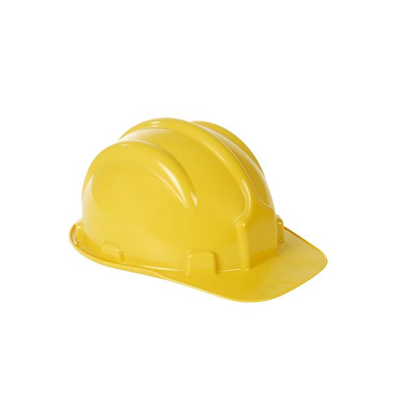 CAPACETE PROTEÇÃO COM CARNEIRA AMARELO CA31469 PLASTCOR