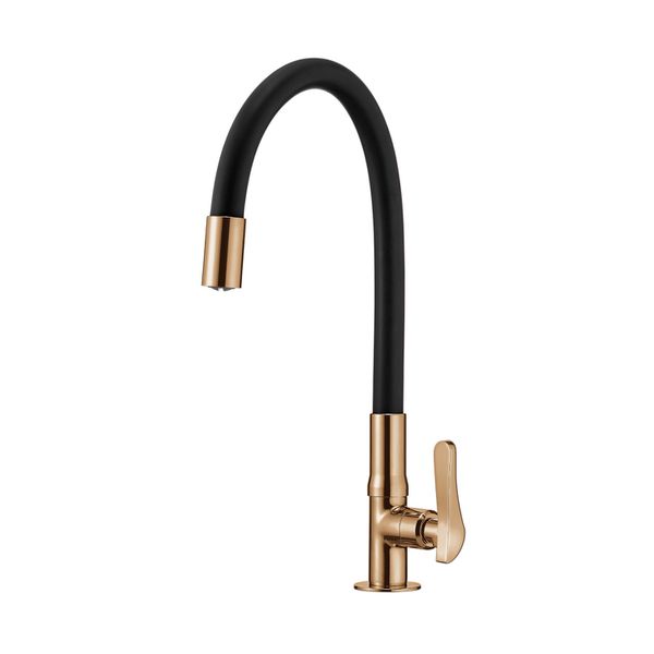Torneira Lorenzetti Bica Flexível Loren flex Rose Gold 1177