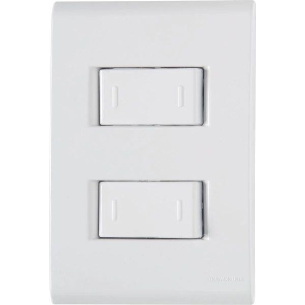 Interruptor duplo paralelo 10 A 250 V Liz Tramontina