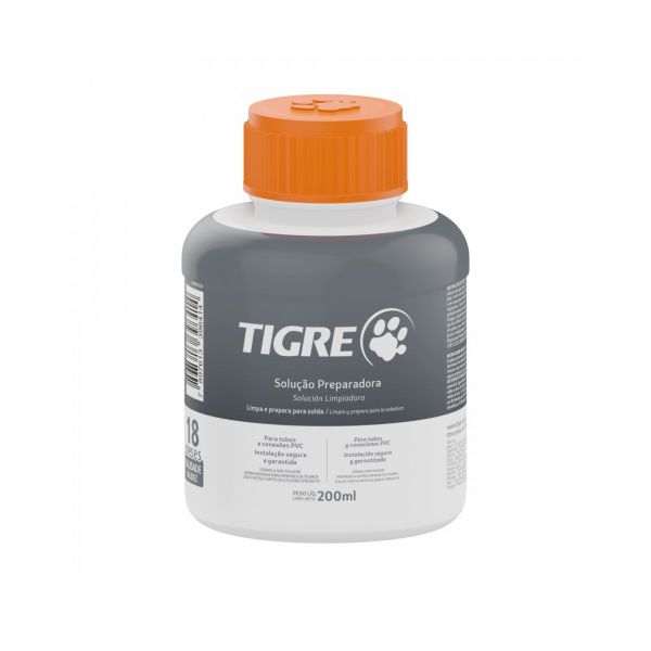 Solucao Preparadora Limpadora Frasco 200ml Tigre