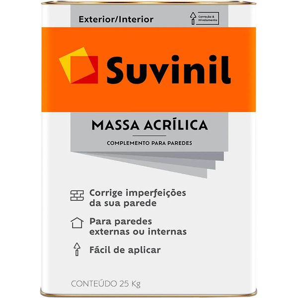MASSA ACRILICA 25KG SUVINIL