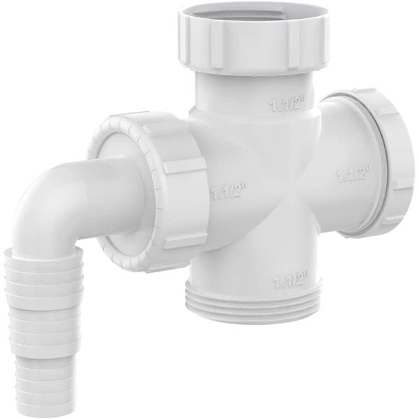 Conexão Adaptador Máquina Lavar Roupa Louça Tanque Cruzeta Blukit