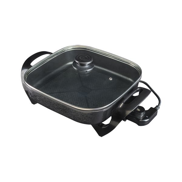 Panela Elétrica Mangiare 30cm 1500W Preto 127V Agratto