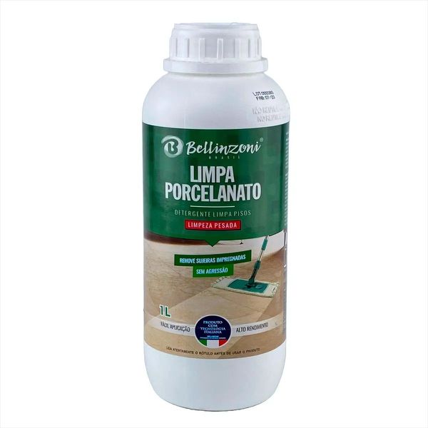 LIMPA PORCELANATO LIMPEZA PESADA 1L BELLINZONI