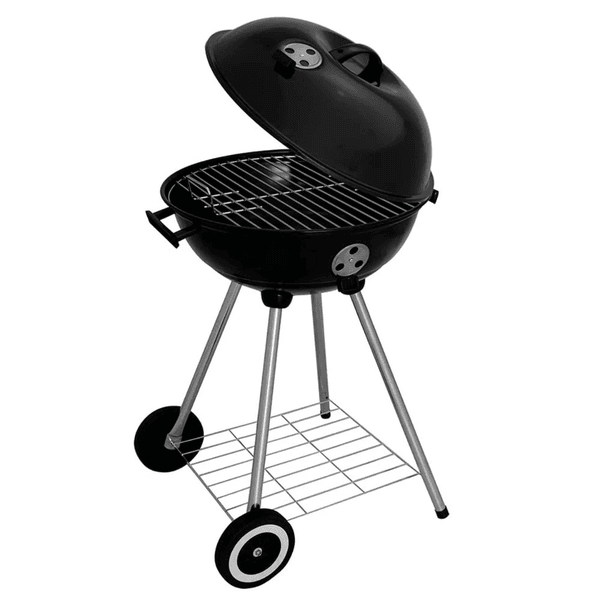 Churrasqueira Bafo Mor Preta Esmaltada Guarapari