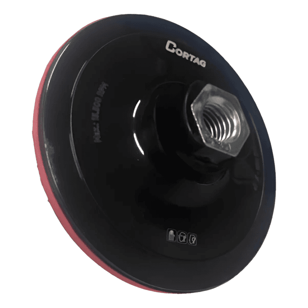 Suporte P/ Disco Diamantado Polimento 100mm Rosca M14 Cortag