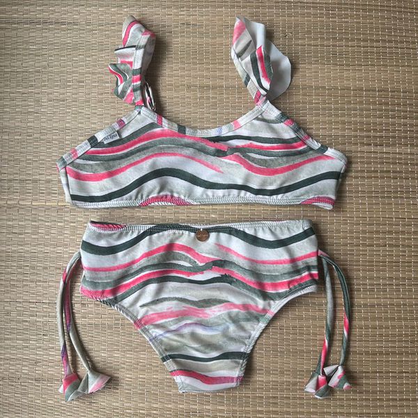 Biquíni Babado Infantil Verano