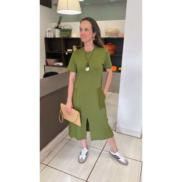 Vestido Lia Pistache