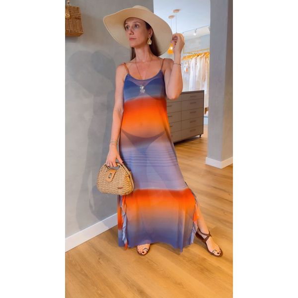 Saída Juliana estampa Sunset