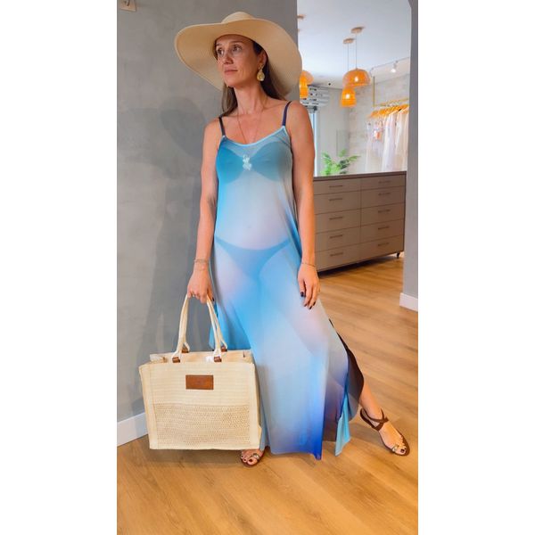 Saída Juliana estampa Oceano