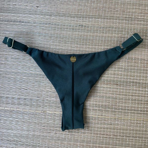 Tanga Fio em Dobra Com Regulagem Botânico