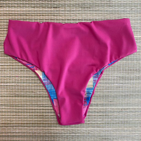 Hot Pants Dupla Face Pink