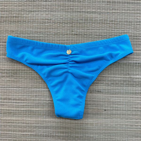 Tanga Larga Azul Turquesa Textura
